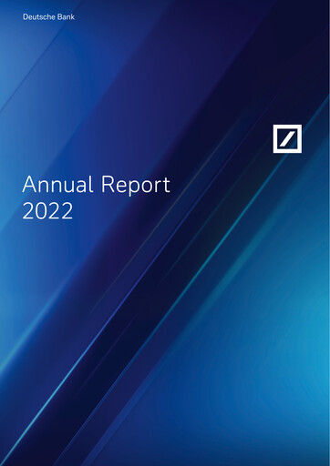 Thumbnail Deutsche Bank Annual Report 2022