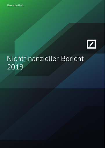 Thumbnail Deutsche Bank ESG Report 2018