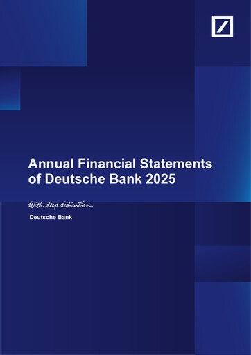 Thumbnail Deutsche Bank Financial Statement 2025