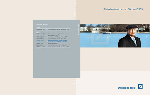 Thumbnail Deutsche Bank Quarterly Report 2009-q2