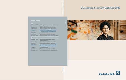 Thumbnail Deutsche Bank Quarterly Report 2009-q3