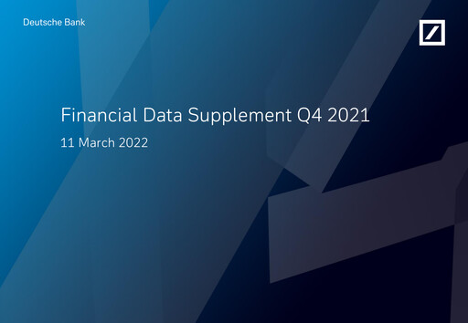 Thumbnail Deutsche Bank Quarterly Report 2021-q4