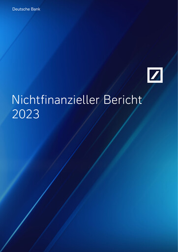 Thumbnail Deutsche Bank Sustainability Report 2023