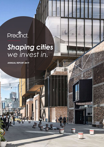 Thumbnail Precinct Properties
 Annual Report 2019