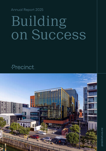 Thumbnail Precinct Properties
 Annual Report 2025