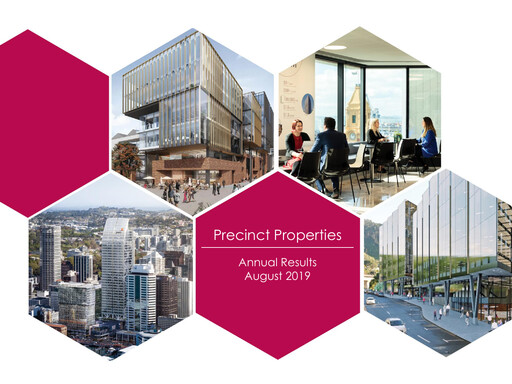 Thumbnail Precinct Properties
 Financial Statement 2019