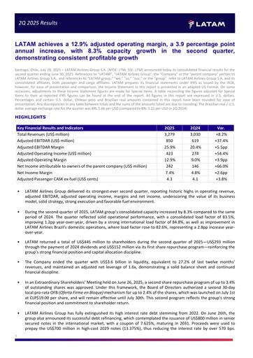 Thumbnail LATAM Airlines  Quarterly Report 2025-q2