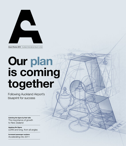 Vorschaubild Auckland Airport Jahresbericht 2010