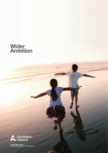 Vorschaubild Auckland Airport Jahresbericht 2012