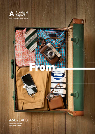 Vorschaubild Auckland Airport Jahresbericht 2016