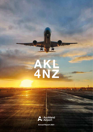 Vorschaubild Auckland Airport Jahresbericht 2021