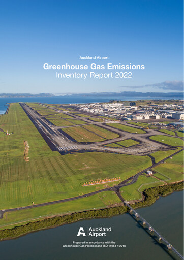 Thumbnail Auckland Airport ESG Report 2022