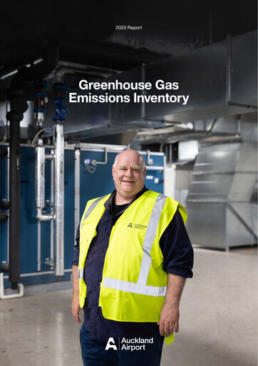 Thumbnail Auckland Airport ESG Report 2023