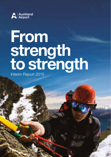 Vorschaubild Auckland Airport Halbjahresbericht 2015-h1