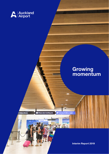 Vorschaubild Auckland Airport Halbjahresbericht 2019-h1