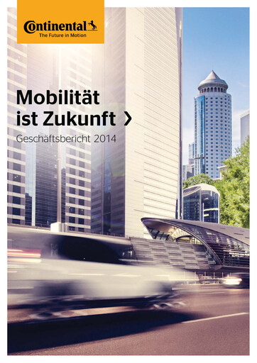 Thumbnail Continental Annual Report 2014