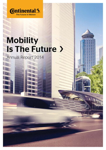 Thumbnail Continental Annual Report 2014