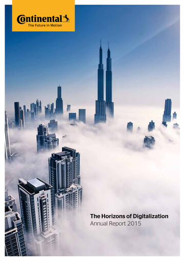 Thumbnail Continental Annual Report 2015