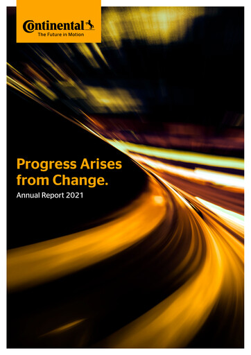 Thumbnail Continental Annual Report 2021