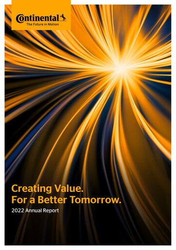Thumbnail Continental Annual Report 2022