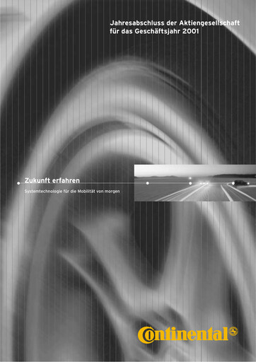 Thumbnail Continental Financial Statement 2001