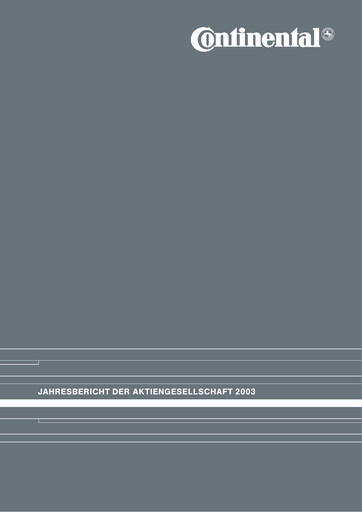 Thumbnail Continental Financial Statement 2003