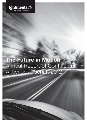 Thumbnail Continental Financial Statement 2012