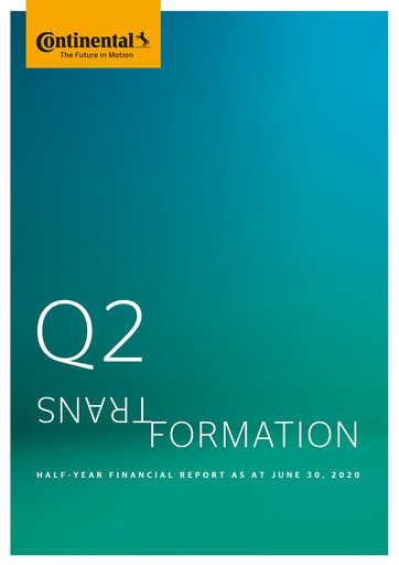 Thumbnail Continental Half-year Report 2020-h1