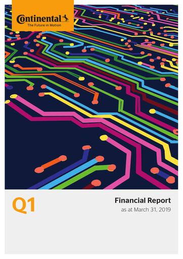 Thumbnail Continental Quarterly Report 2019-q1
