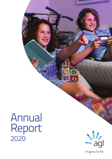 Thumbnail AGL Energy
 Annual Report 2020