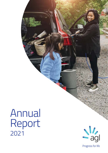 Thumbnail AGL Energy
 Annual Report 2021