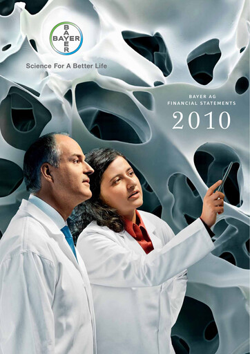 Thumbnail Bayer Financial Statement 2010