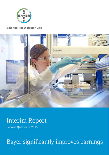 Thumbnail Bayer Half-year Report 2015-h1