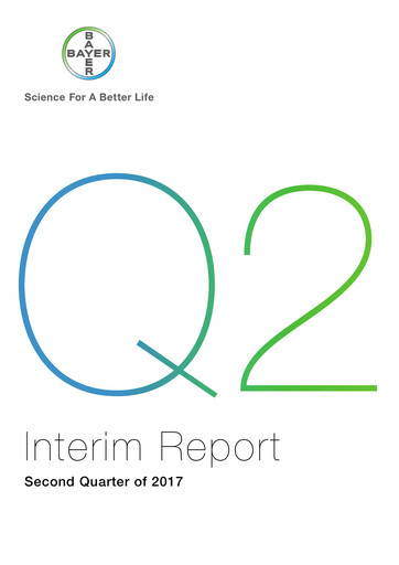Thumbnail Bayer Half-year Report 2017-h1