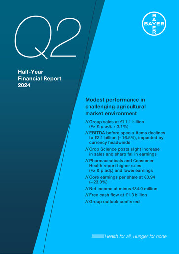 Thumbnail Bayer Half-year Report 2024-h1