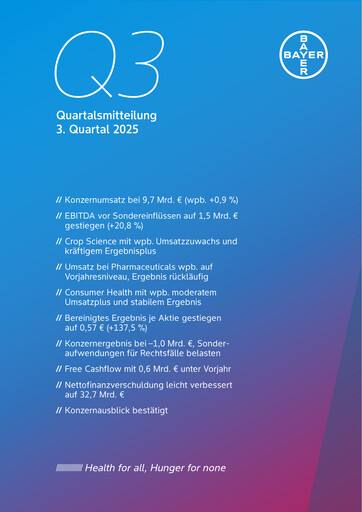 Thumbnail Bayer Quarterly Report 2025-q3