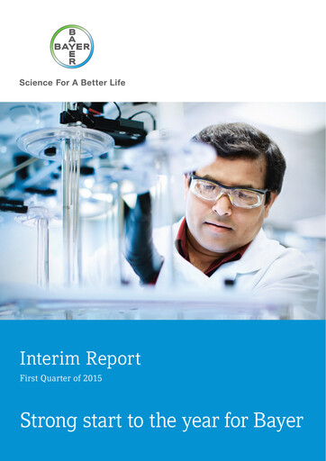 Thumbnail Bayer Quarterly Report 2015-q1