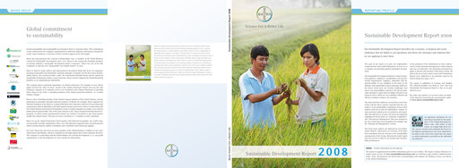Miniature Bayer Rapport de durabilité 2008