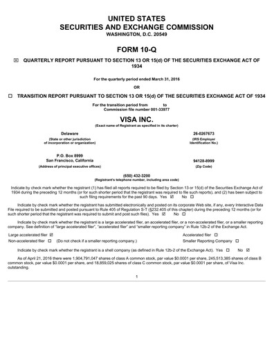 Thumbnail Visa Quarterly Report 2016-q2
