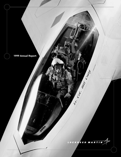Thumbnail Lockheed Martin Annual Report 1999