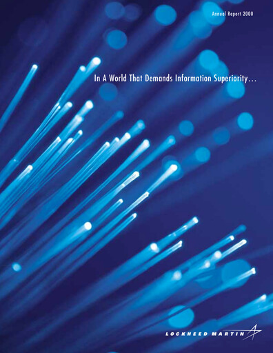 Thumbnail Lockheed Martin Annual Report 2000