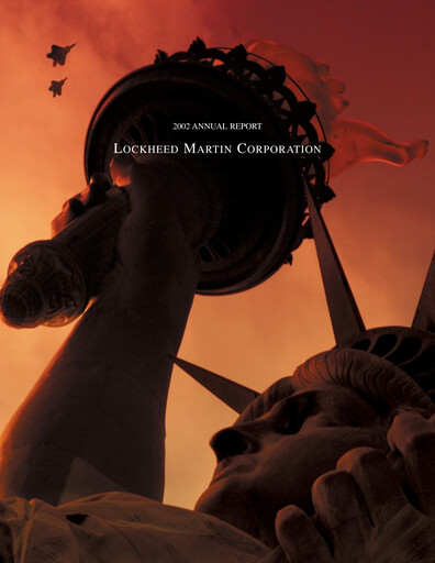 Thumbnail Lockheed Martin Annual Report 2002