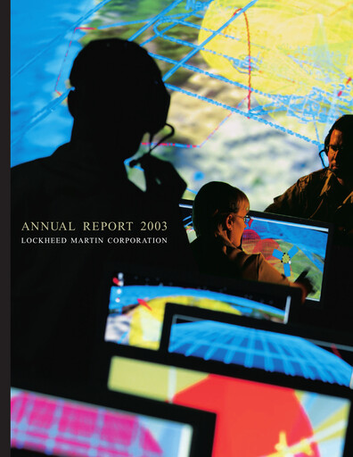 Thumbnail Lockheed Martin Annual Report 2003