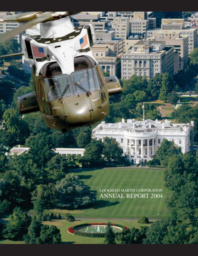 Thumbnail Lockheed Martin Annual Report 2004