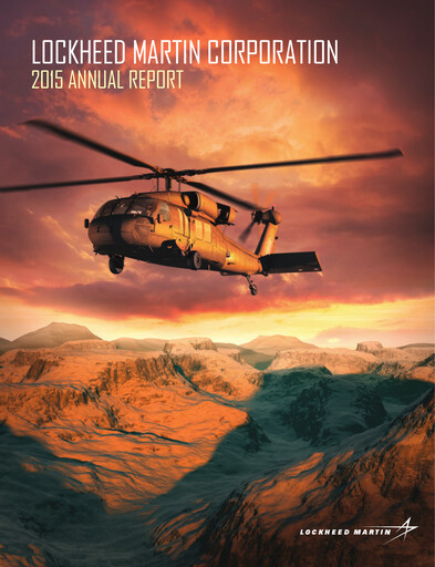 Thumbnail Lockheed Martin Annual Report 2015