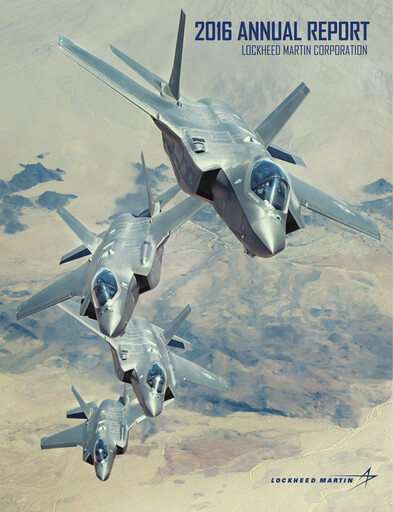 Thumbnail Lockheed Martin Annual Report 2016