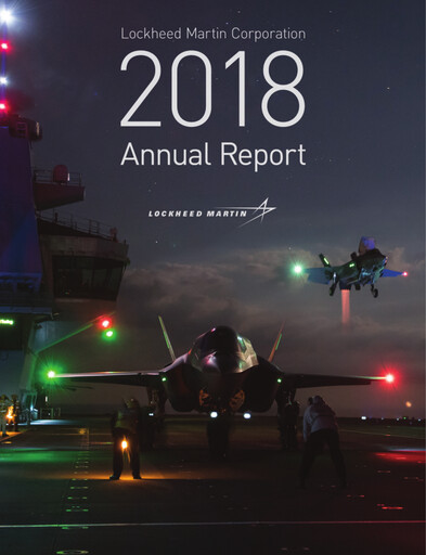 Thumbnail Lockheed Martin Annual Report 2018