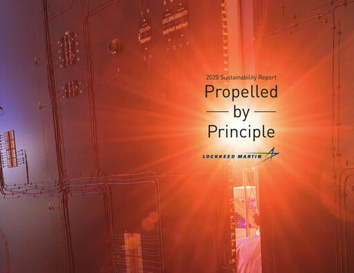 Thumbnail Lockheed Martin Sustainability Report 2020