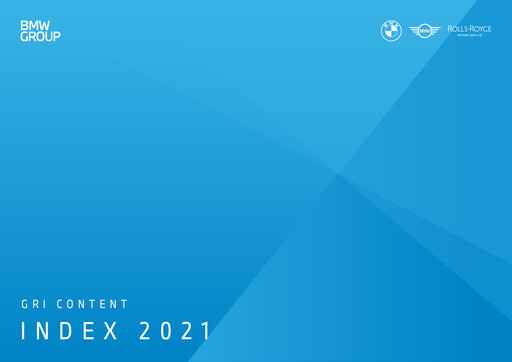 Thumbnail BMW ESG Report 2021