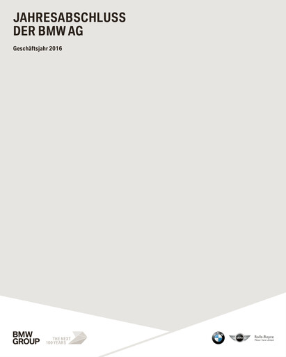 Miniature BMW Bilan financier 2016